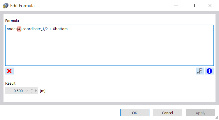Vlastnost objektu ve vzorci
