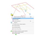 z místní nabídky spoje v pracovním okně