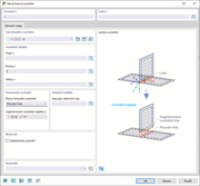 Dialog 'Nové liniové uvolnění'