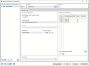 Nastavení pro optimalizaci