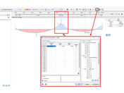 FAQ 005303 | Jak mohu do průběhu výsledků v programu RFEM 6 vložit oblast vyhlazení / linii vyhlazení?
