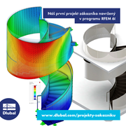 Náš první projekt zákazníka navržený v programu RFEM 6!
