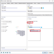 Probíhá import šablony do nového souboru modelu