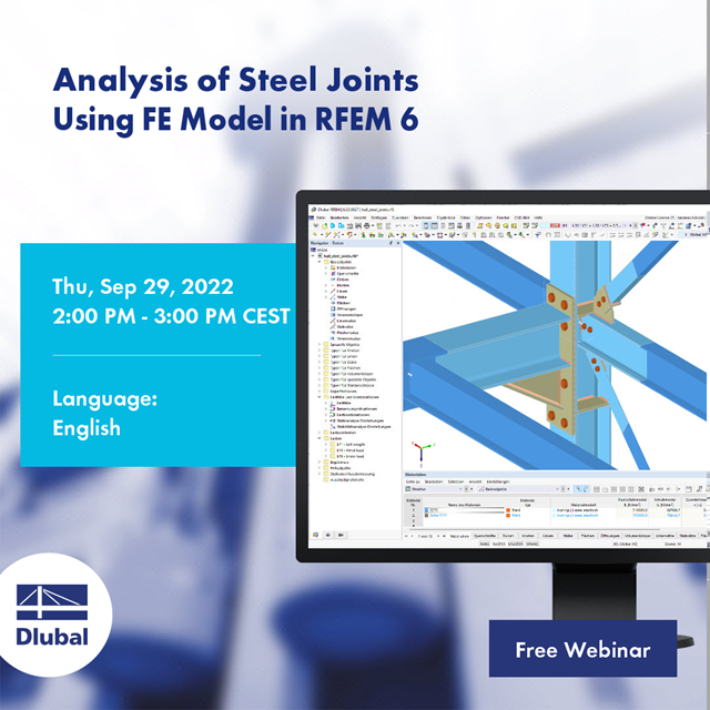 Analýza ocelových přípojů pomocí konečně-prvkového modelu v programu RFEM 6