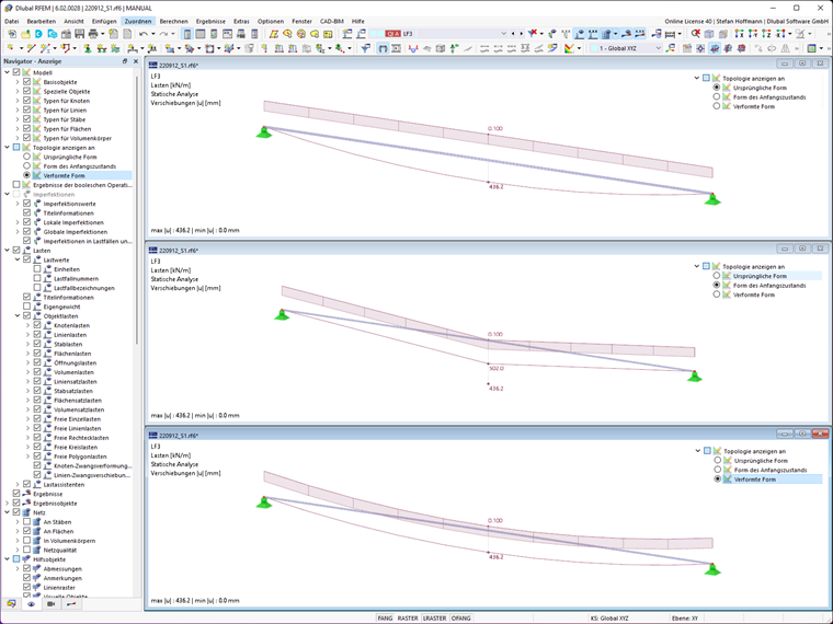 Zobrazení topologie