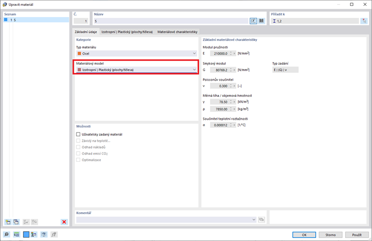 FAQ 005310 | Je možné nastavit přírůstky zatížení, uložit výsledky každého kroku a zobrazit, v kterém přírůstku zatížení materiál zplastizuje?