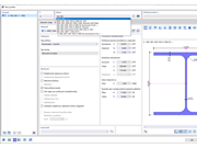 FAQ 005316 | Při použití vyhledávací funkce v databázi průřezů se mi zobrazí všechny druhy podobných řad průřezů. Jak mohu omezit výsledky hledání ...