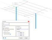 Použití hladiny na pozadí pro uzly a pruty