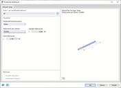 Dialog 'Prodloužit/Oříznout prut'