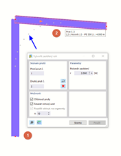 Vytvořit zaoblený roh