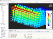 Částečný model bytového domu „Krokodýl“ v programu RSTAB 9