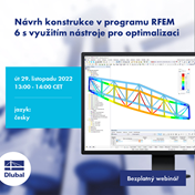 Návrh konstrukce v programu RFEM 6 s využitím nástroje pro optimalizaci