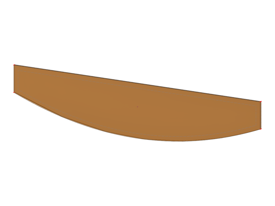 Model ID 3135 | FBG001-b | Obdélníkový průřez | Parabolický | Plný