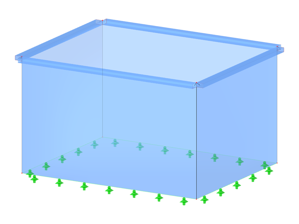 Model ID 3730 | TAR003 | Obdélníková nádrž