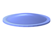 Model ID 3764 | HPV011-a | Tlaková nádoba s talířovým dnem