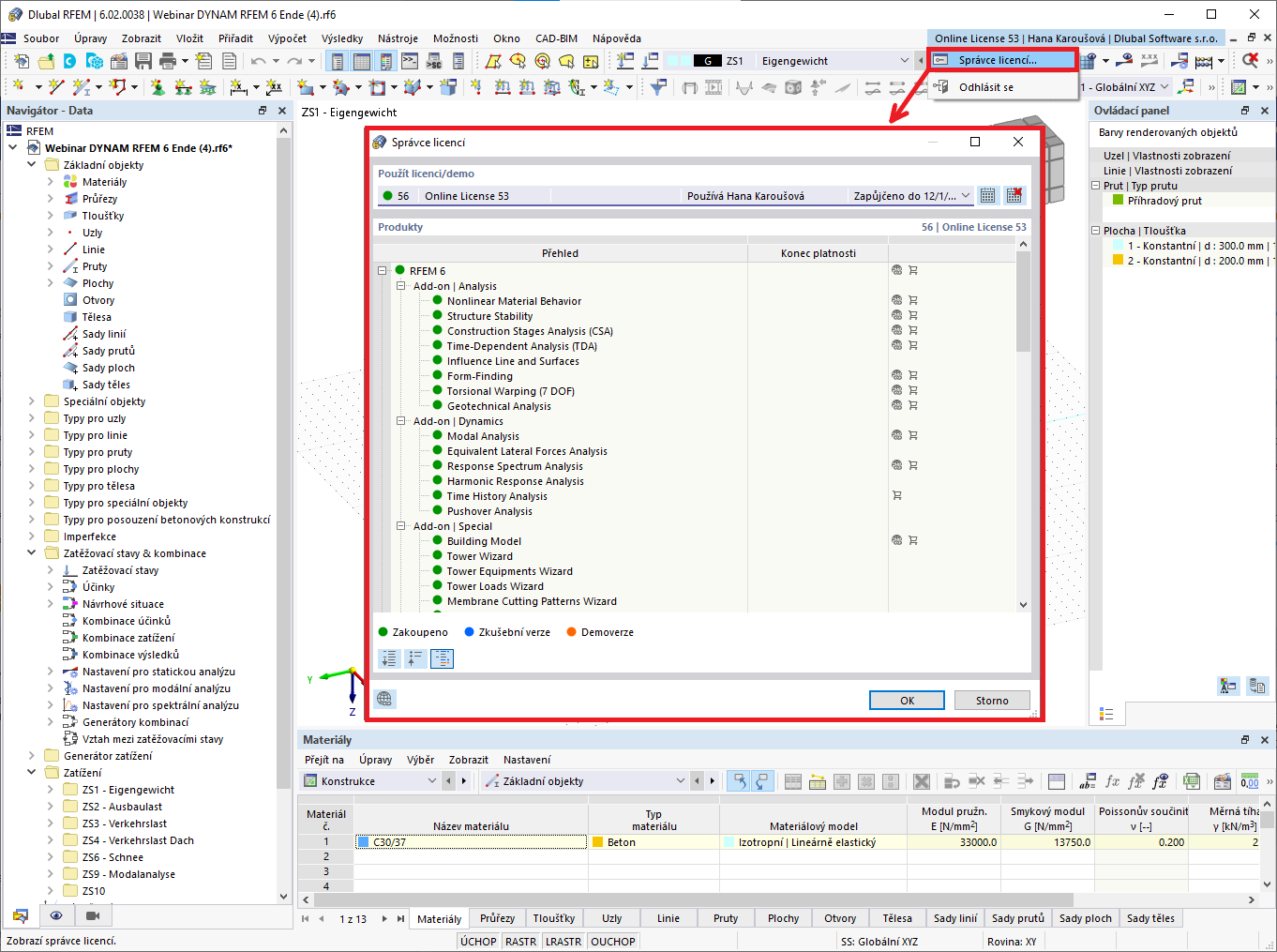 FAQ 005334 | Kde mohu přenastavit licenci?