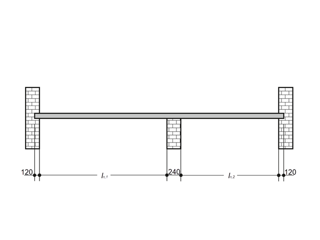 Jednosměrně pnutá betonová deska navržená v programu RSTAB