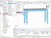 Liniová uvolnění v programu RFEM 6