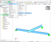 Uzlová uvolnění v programu RFEM 6