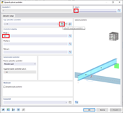 Dialog „Nové uzlové uvolnění“