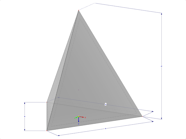 Model 002147 | SLD002 | Zadání pomocí výšky nebo stejných okrajů. s parametry