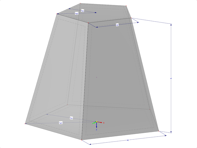 Model 002184 | SLD022 | Zadání pomocí délky okraje, poloměru kružnice vepsané nebo poloměru kružnice opsané. s parametry