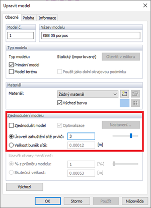 Modelování přesné geometrie bez zjednodušení
