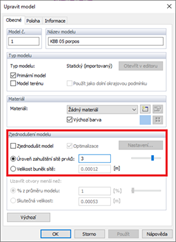 Modelování přesné geometrie bez zjednodušení