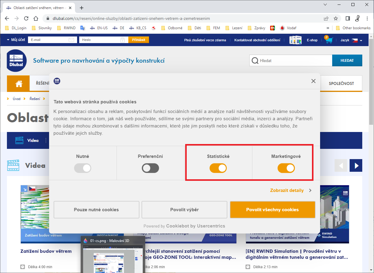 FAQ 005349 | Nástroj pro stanovení oblastí zatížení (Geo-Zone Tool) se nenačte. Co mám dělat?