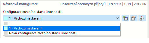 Konfigurace pro posouzení