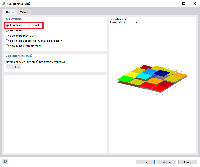 Vyhlazení výsledků