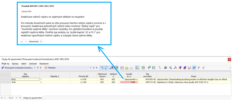 KB 001809 | Posouzení oceli tvarované za studena podle AISI v programu RFEM 6