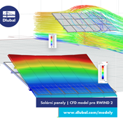 Solární panely | CFD model pro RWIND 2