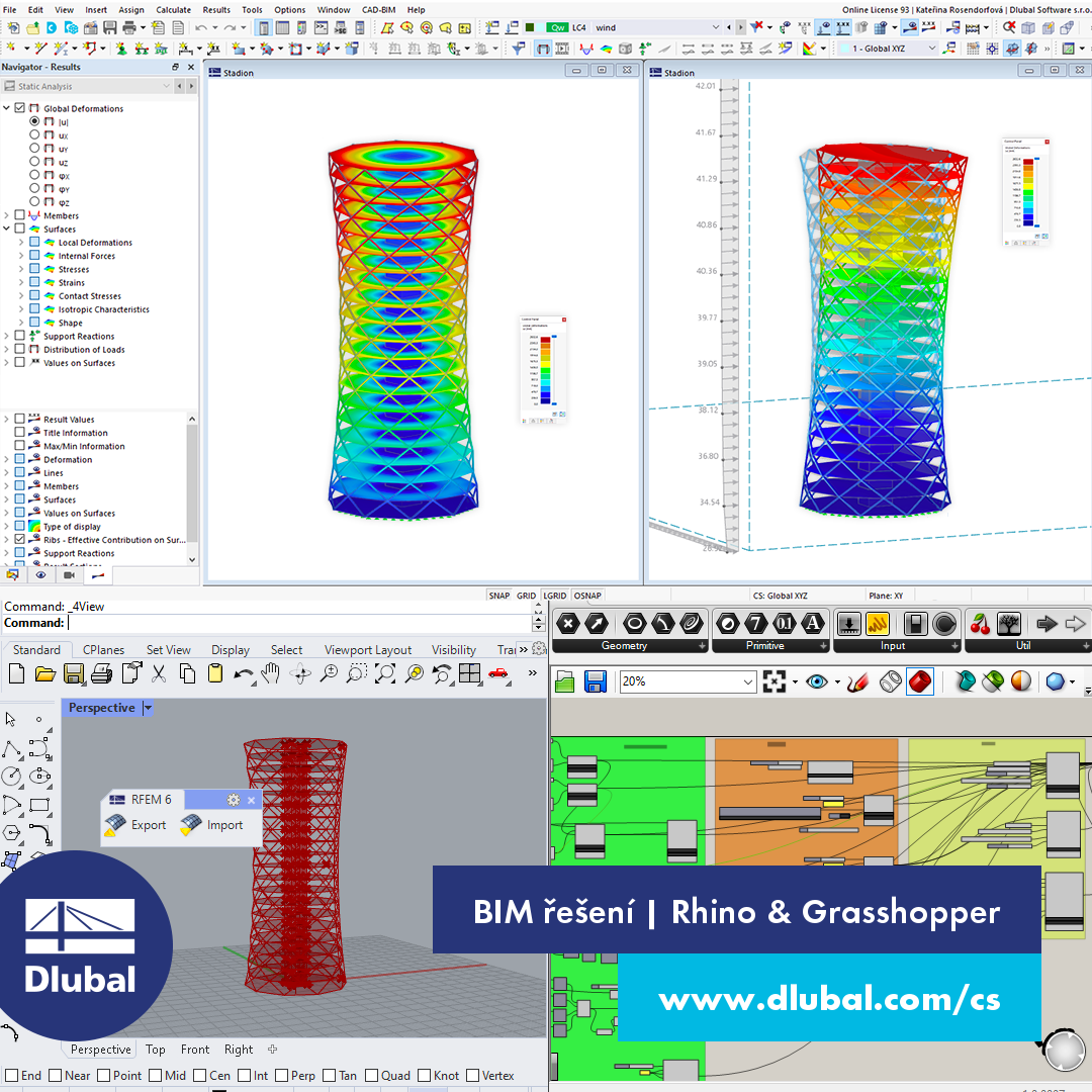 BIM řešení | Rhino a Grasshopper