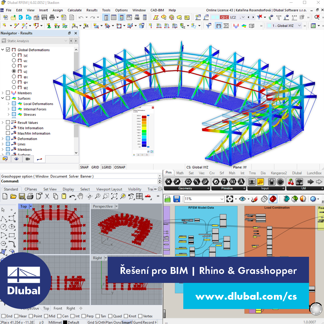 BIM řešení | Rhino & Grasshopper