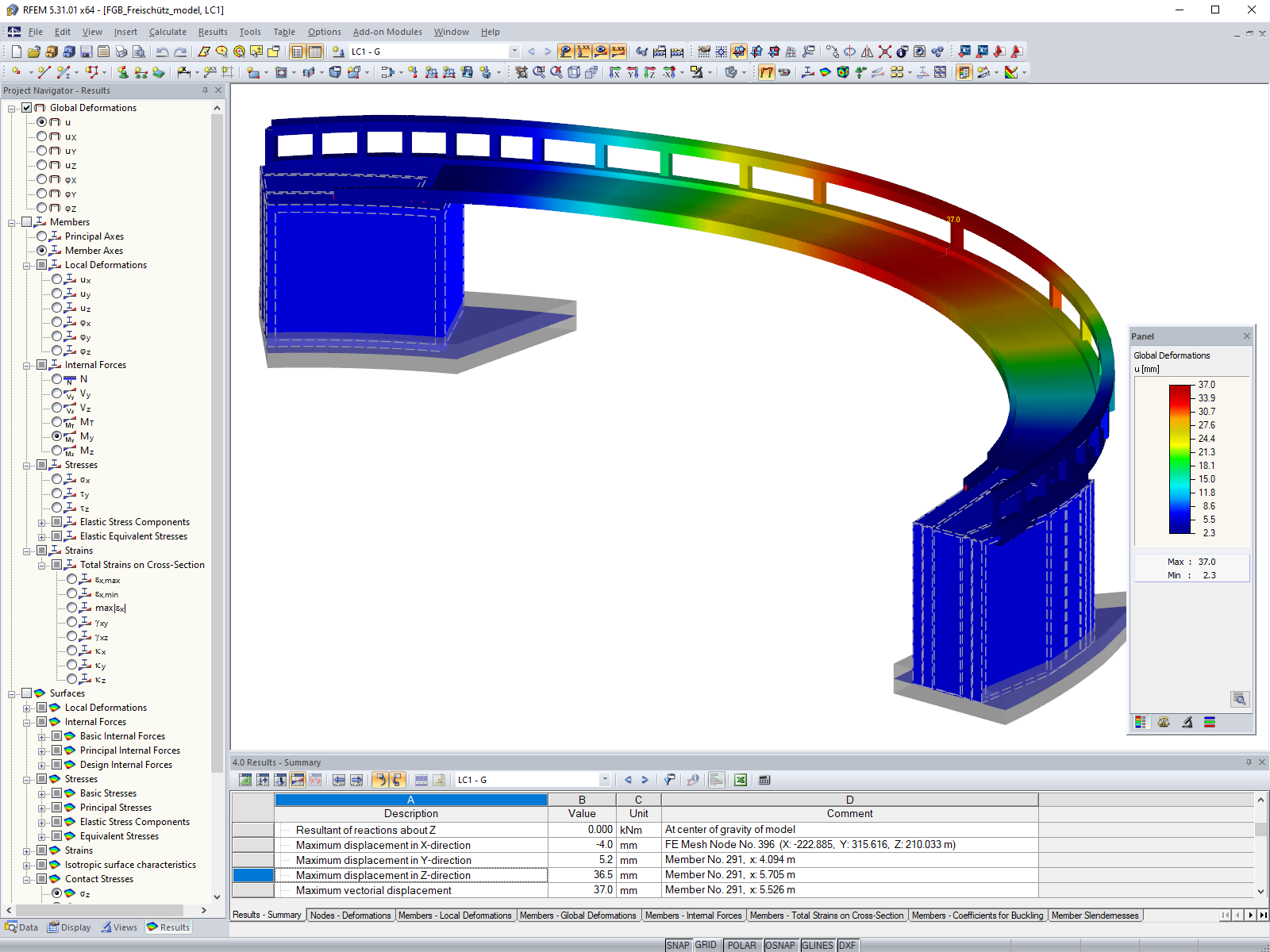 Lávka pro pěší "Am Freischütz"