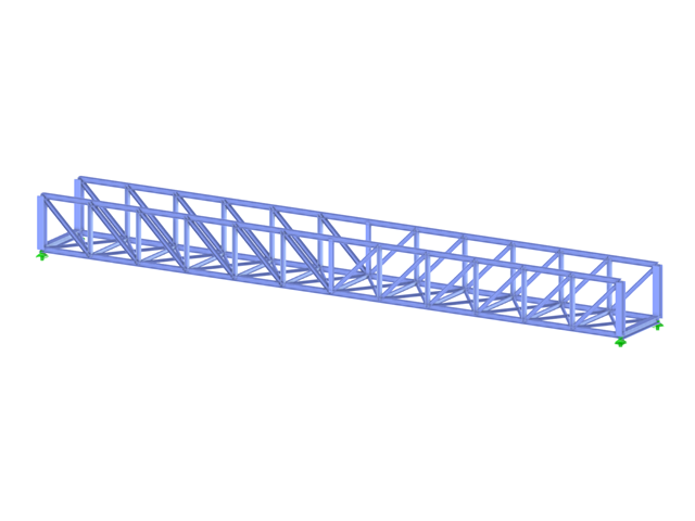 Model 004010 | Ocelové mostní konstrukce