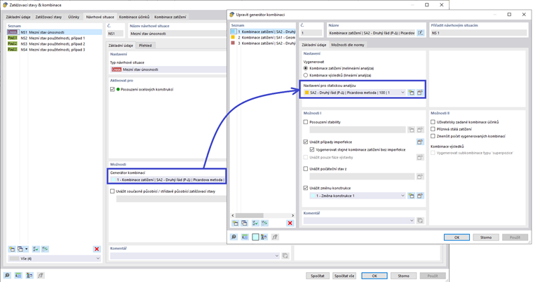 Nastavení pro statickou analýzu