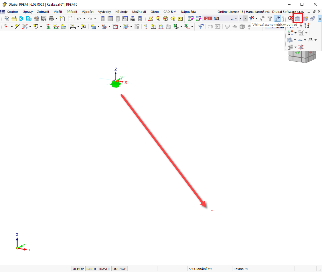 FAQ 005359 | Zatížení modelu, podpory atd. jsou extrémně velké, i když nastavím měřítko na minimum. Jak mohu zmenšit jejich velikost?