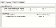 Úpravy konfigurace únosnosti - Stabilita
