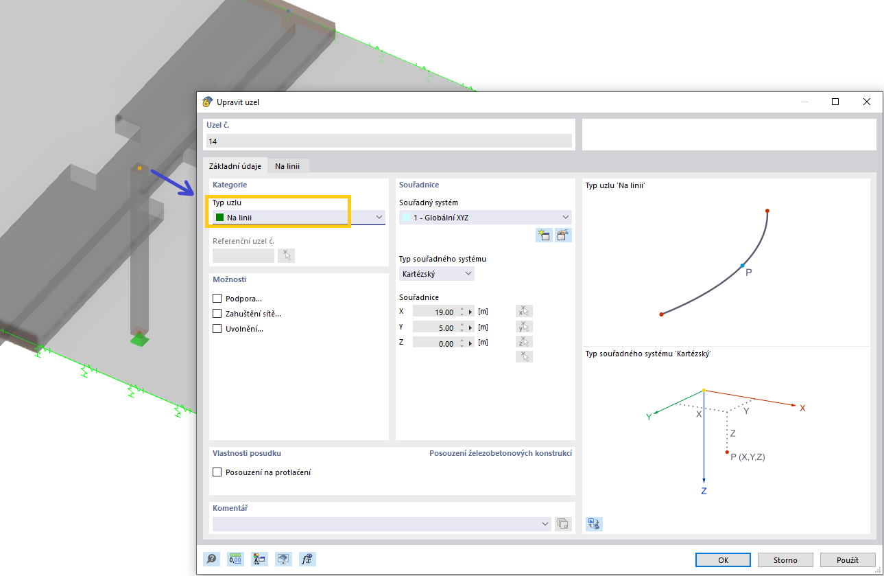KB 001821 | Zadání šířky žeber pro průvlaky na příkladu nosníku o dvou polích