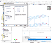 FAQ 005373 | Jak mohu exportovat nebo importovat soubor IFC v programech RFEM 6 / RSTAB 9?