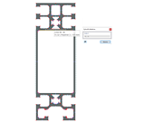 Vytvoření střednic pomocí funkce 'Zadat střednice'