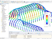Deformace v programu RSTAB | © ASSMANN BERATEN + PLANEN AG