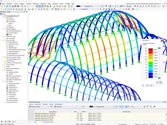 Deformace v programu RSTAB | © ASSMANN BERATEN + PLANEN AG