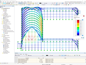 Deformace v programu RSTAB | © ASSMANN BERATEN + PLANEN AG