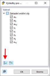 Základní vnitřní síly, které se mají upravit