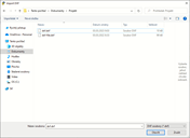 Import souboru DXF
