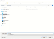 Uložit tabulky jako soubor XLSX