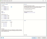 Nastavení pro import DXF